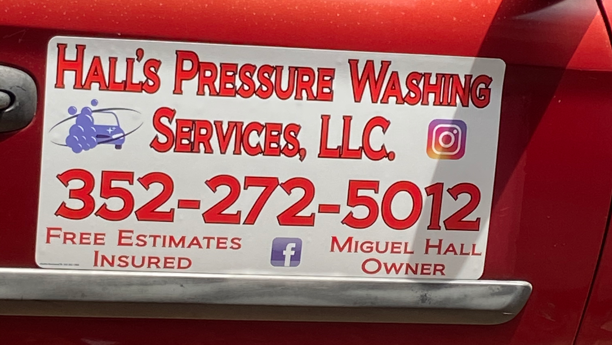 Halls Pressure Washing Services llc