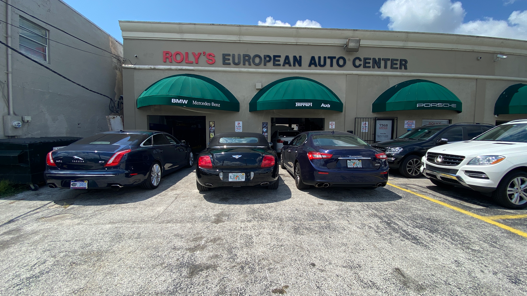 ROLY’S EUROPEAN AUTO CENTER, Bmw, Mercedes, Audi, Porsche, Jaguar, Range Rover Repair Shop