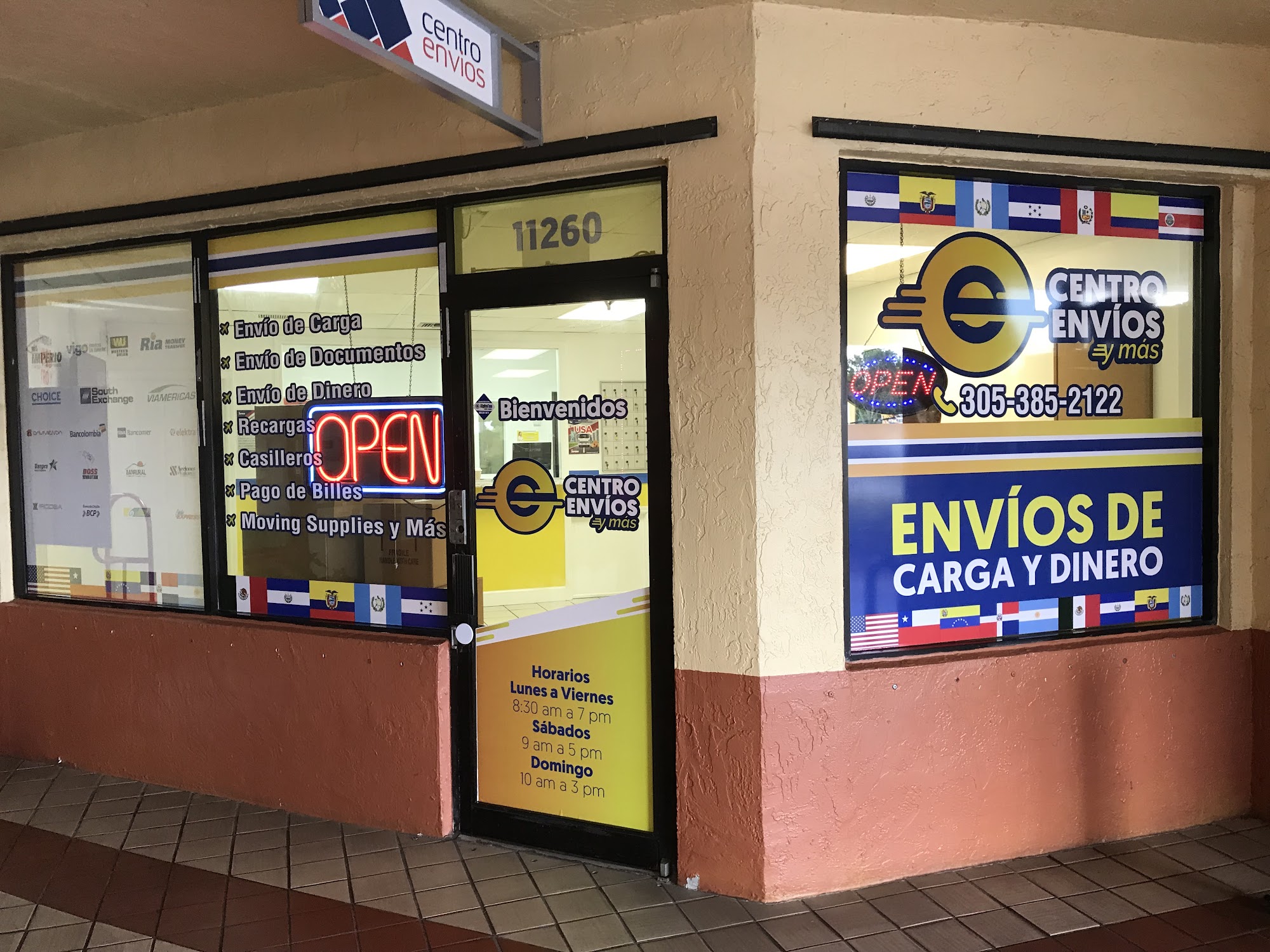 Centro Envios Kendall Sur * Agencia Envios de Dinero y Carga