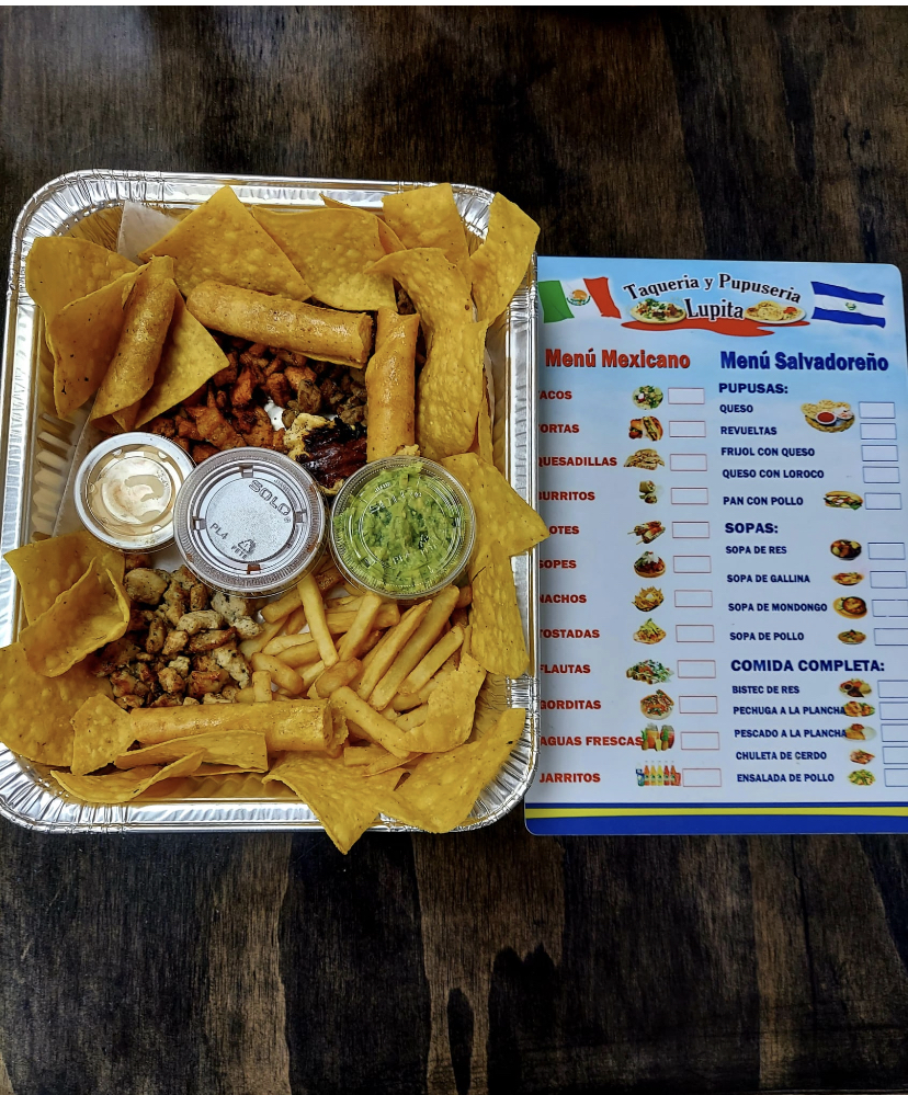 Taqueria y Pupuseria Lupita Miami Menu