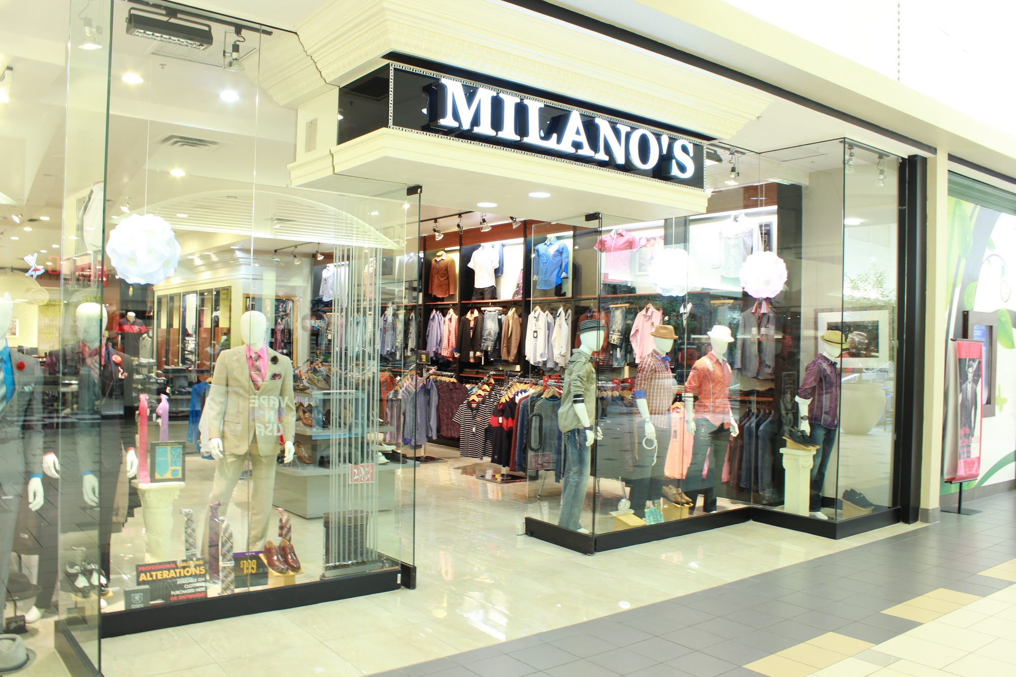 Milano's Men's Clothing
