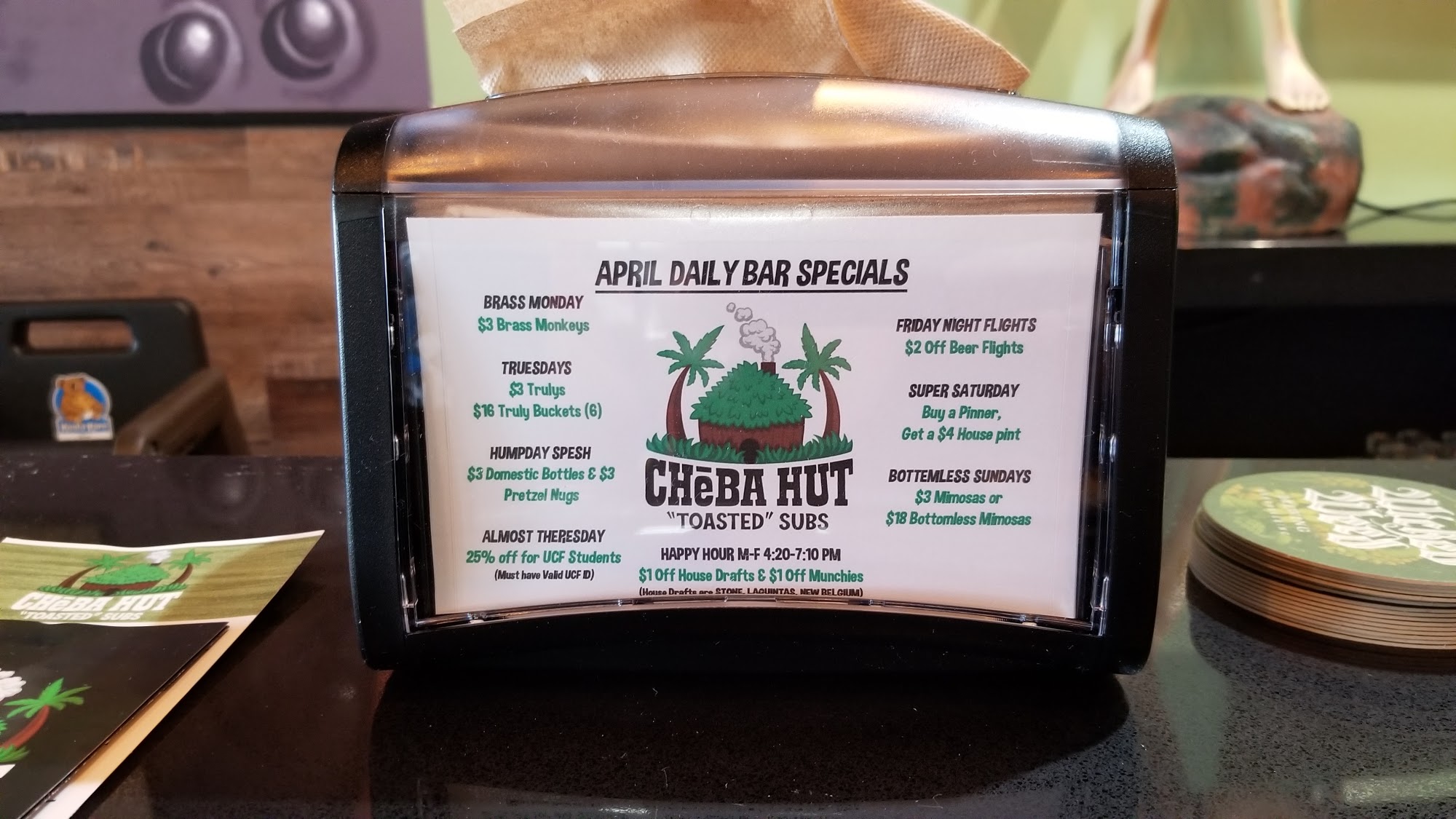 Cheba Hut Toasted Subs 12100 E Colonial Dr Unit A, Orlando