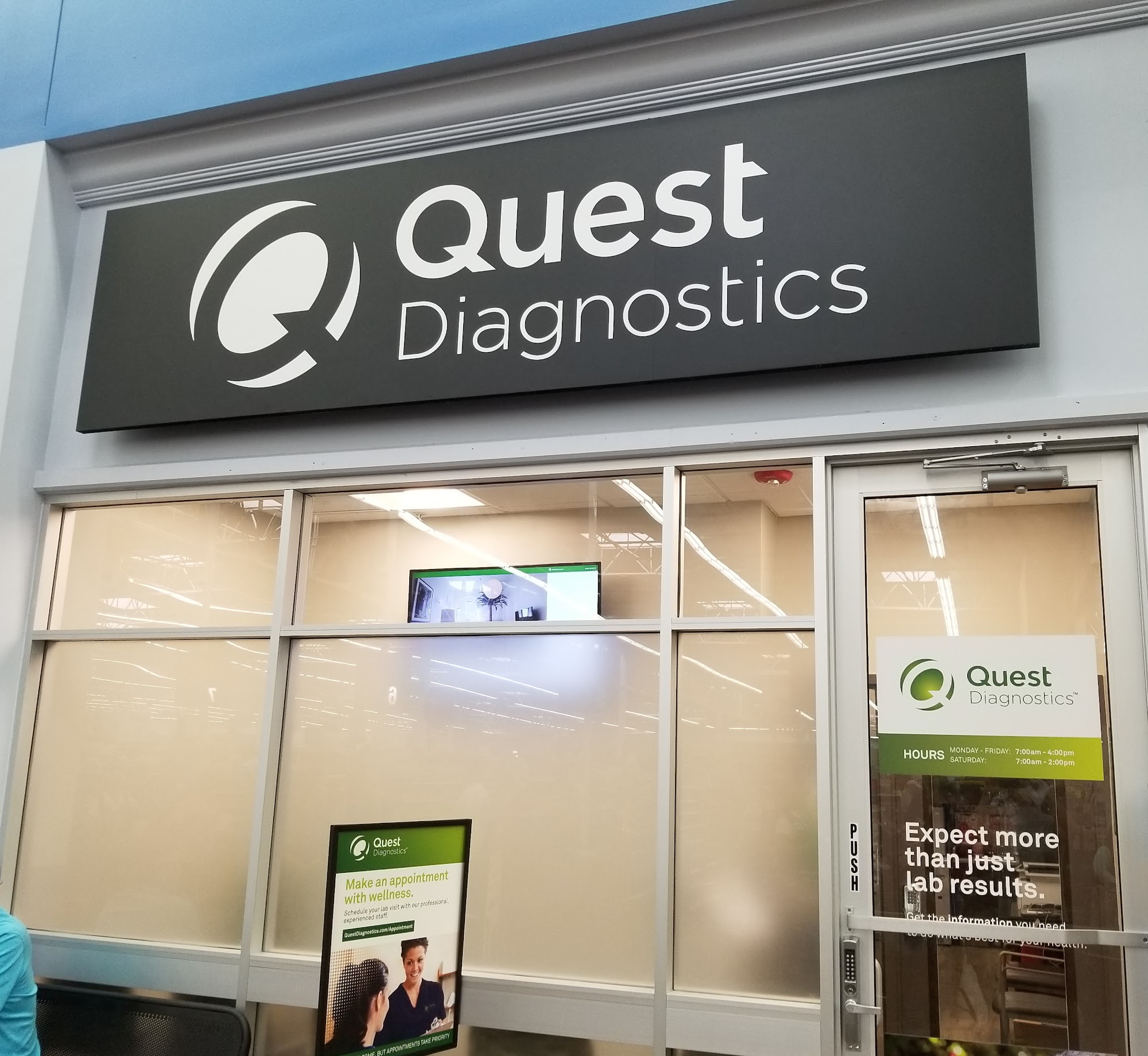 Quest Diagnostics Inside Malabar Road SE Walmart Store