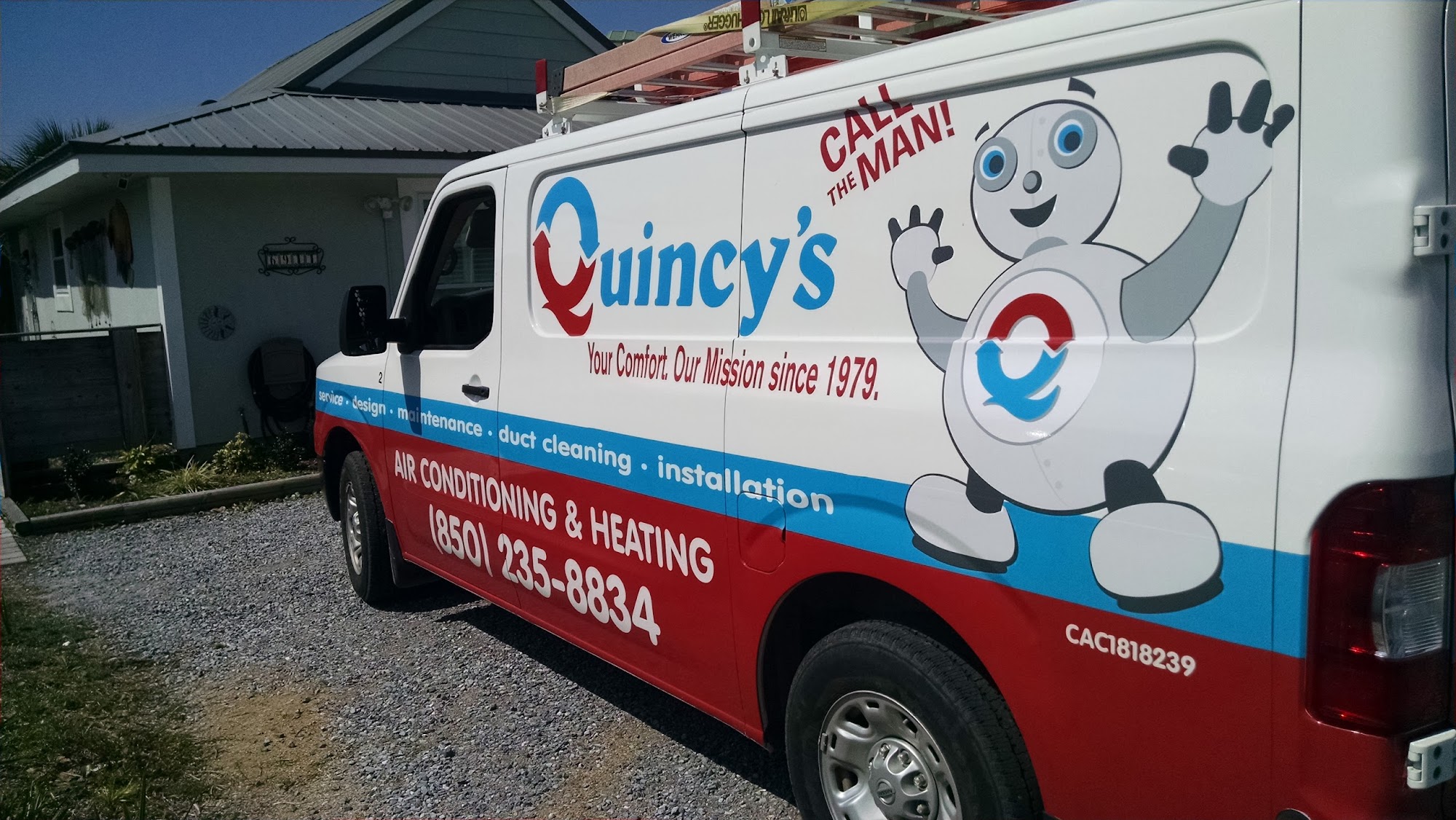 Quincy's Heating & Air Conditioning Inc.