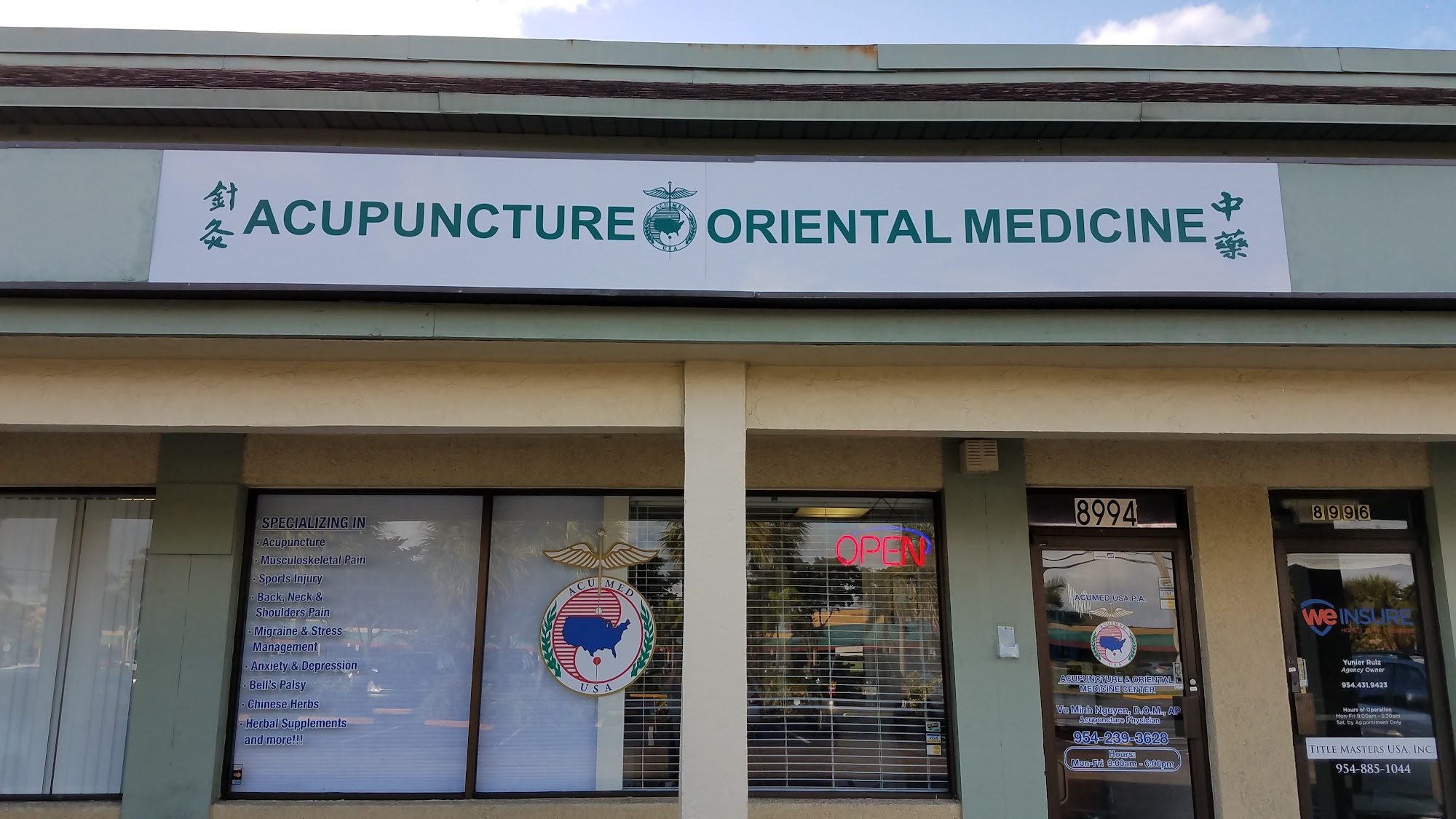 Acupuncture and Oriental Medicine at ACUMED USA