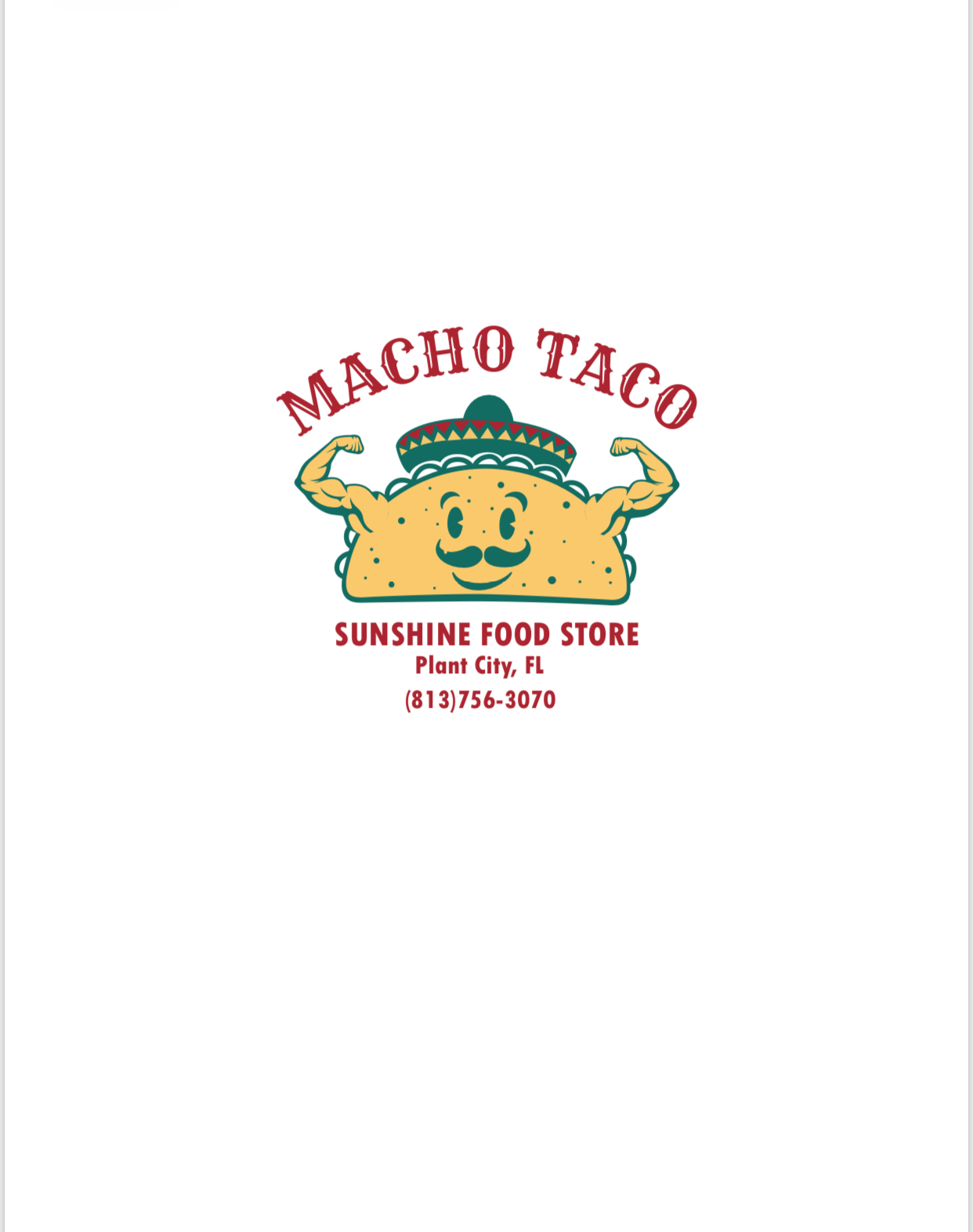 Sunshine Food Store (Macho Taco)