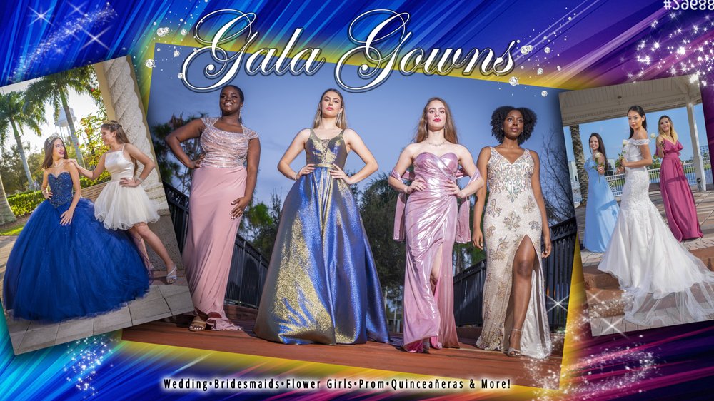 Gala Gowns Specializes in Quinceañera Dresses, Bridal, Prom, Evening Gowns & More