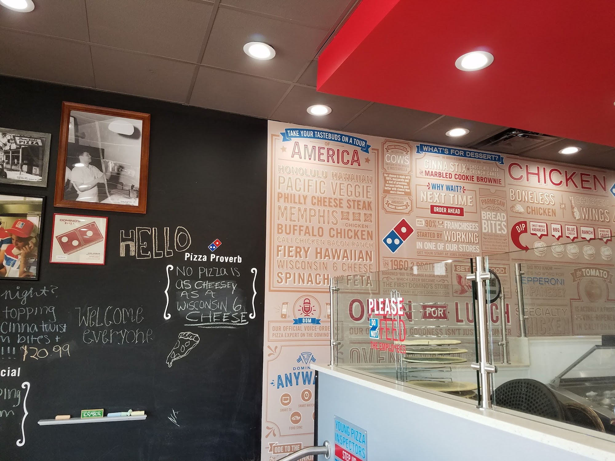Domino's Pizza Menu