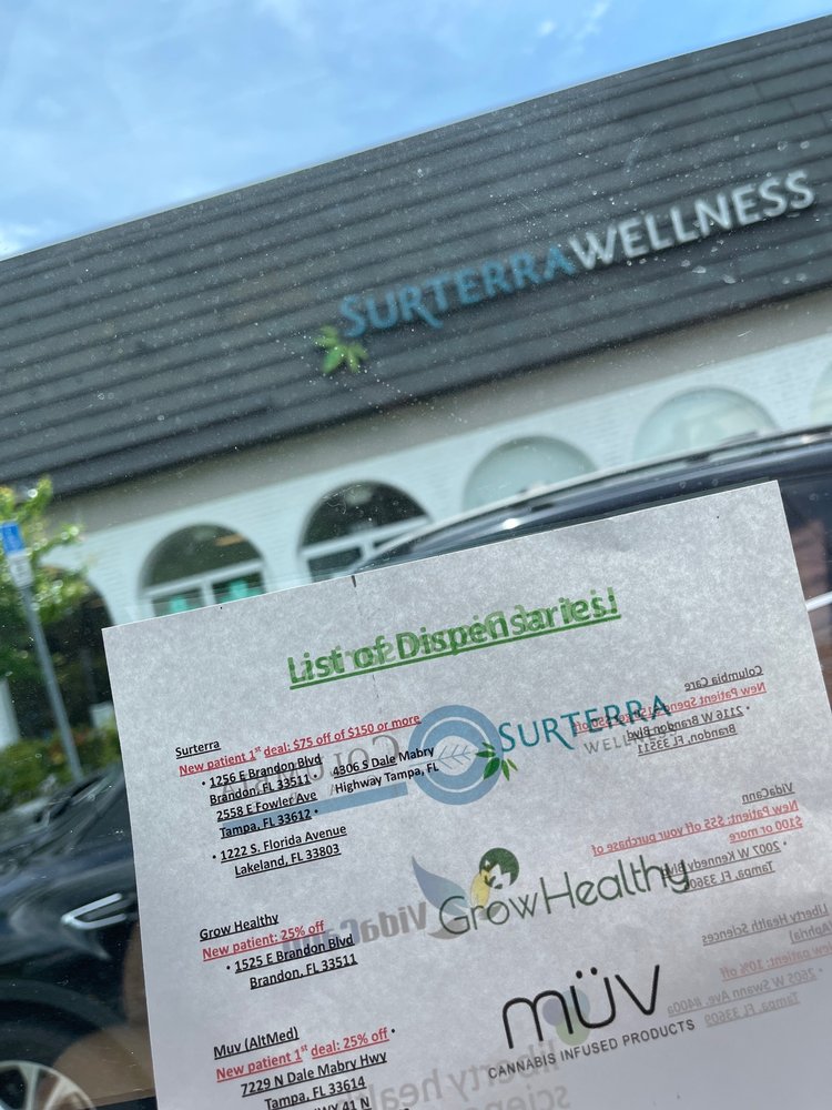 Surterra Wellness - Medical Marijuana Dispensary | Tampa, South