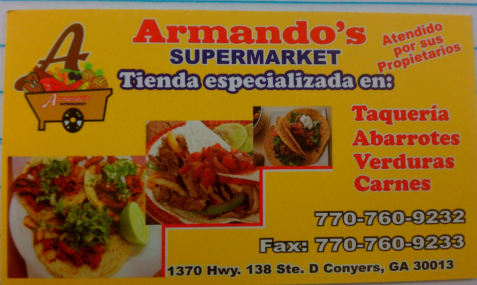Armando Supermarket Inc
