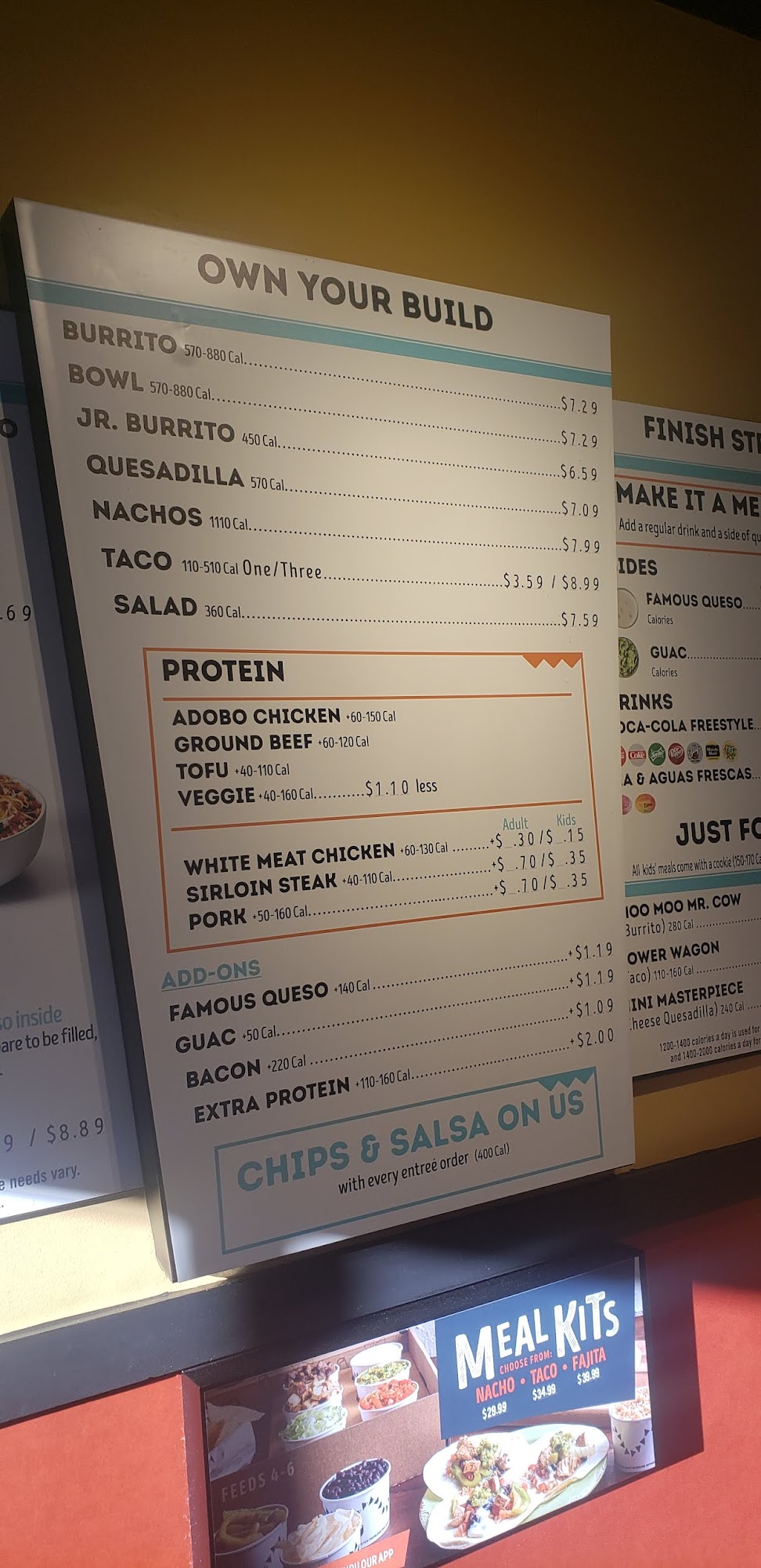 Moe's Southwest Grill Menu