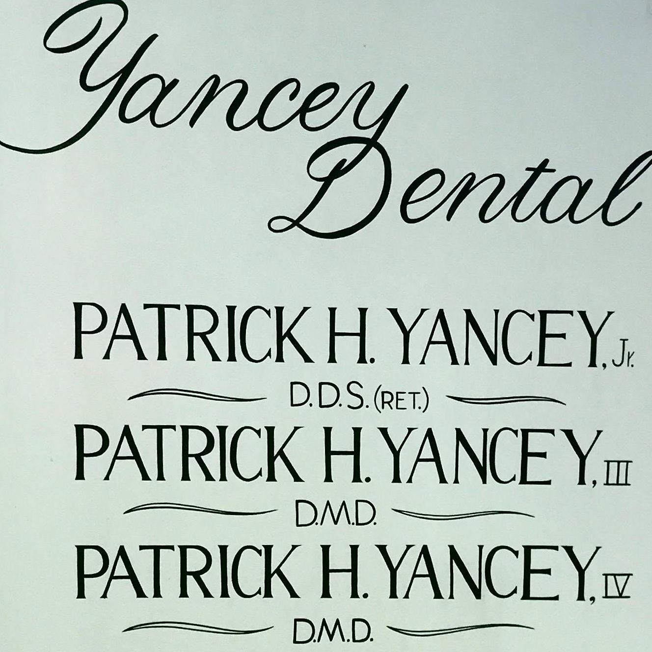 Dr. Patrick H. Yancey III, DMD