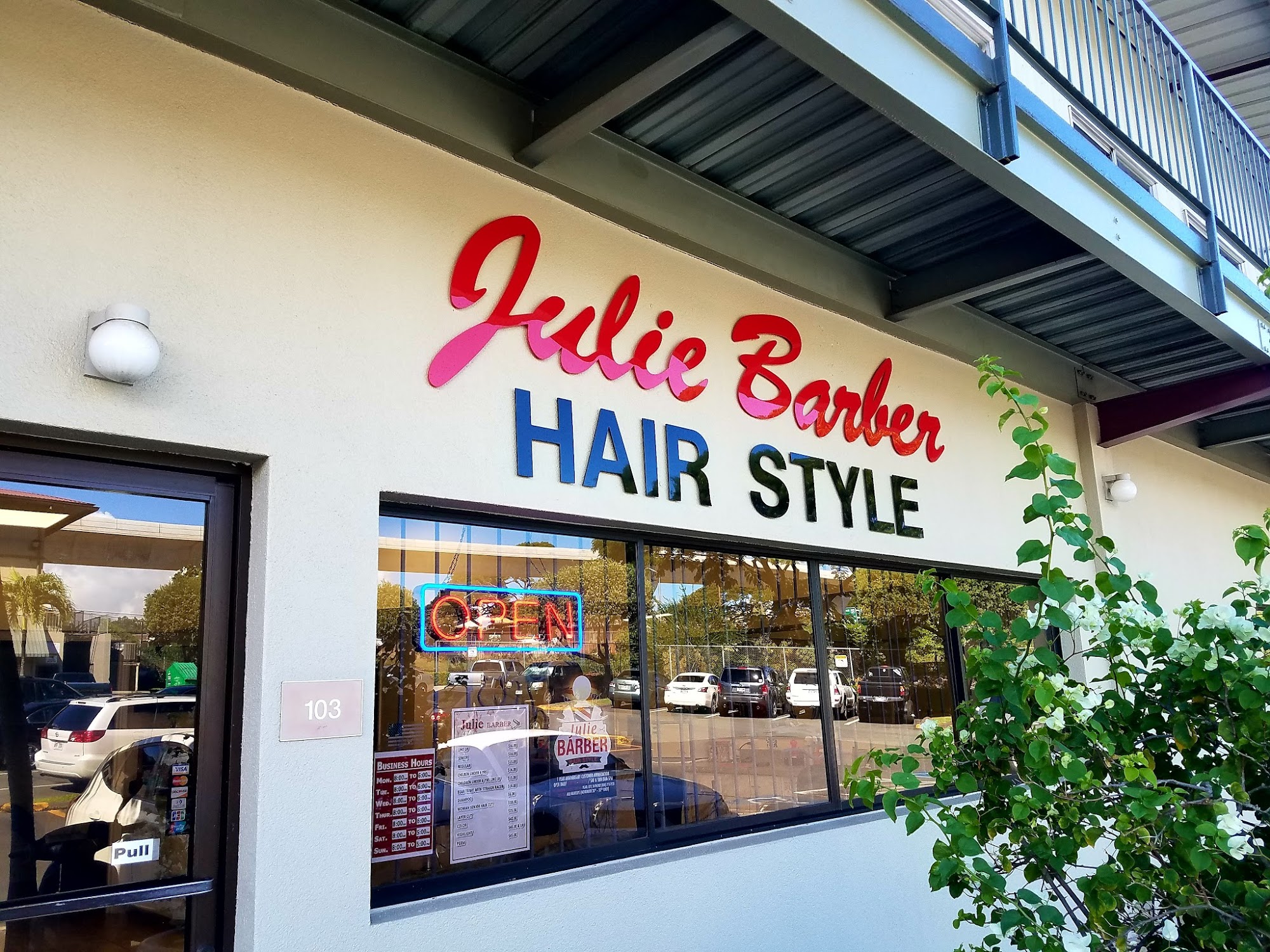 Julie Barber Hair Style