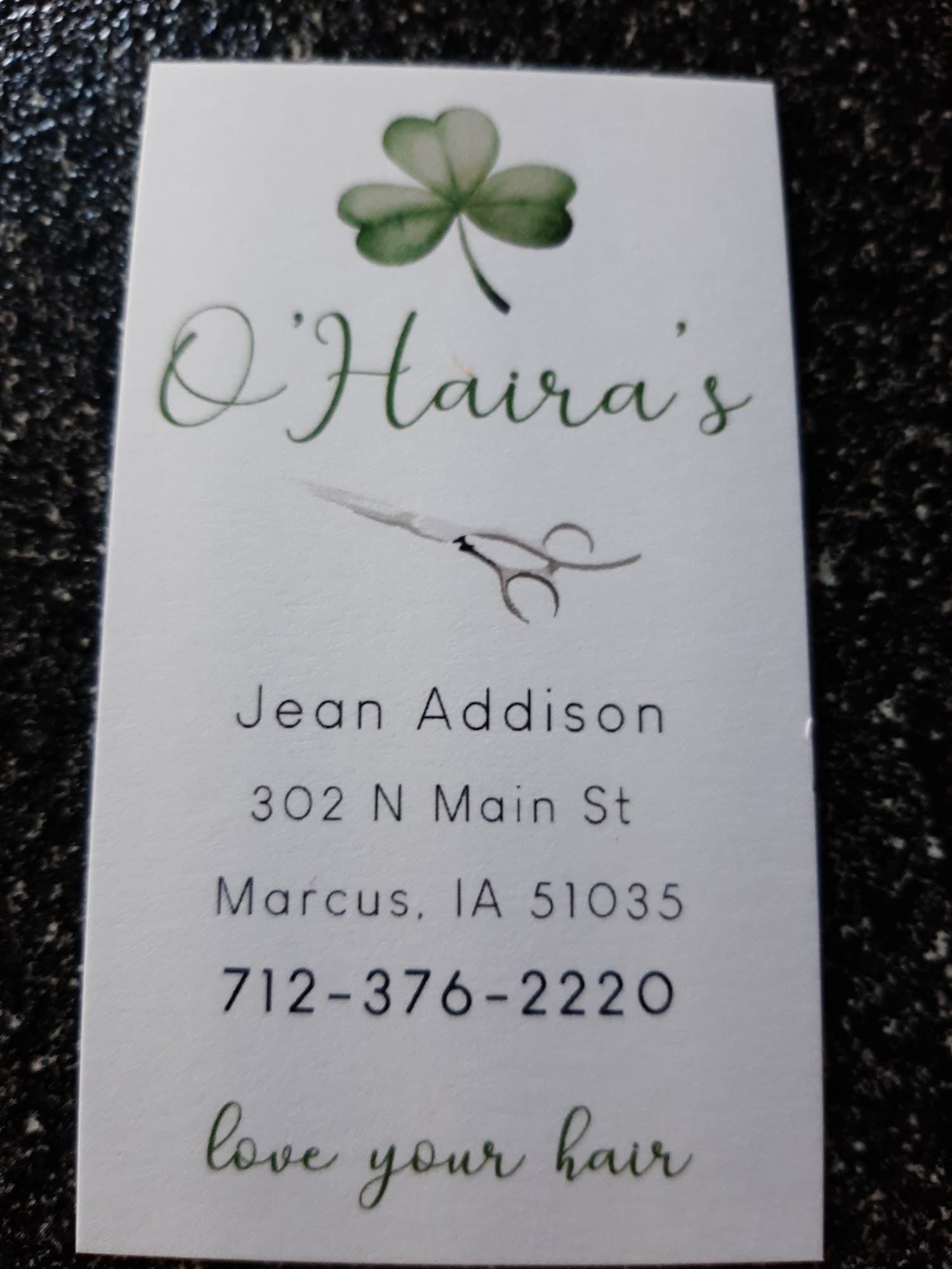 O'Haira's 302 N Main St BOX 188, Marcus Iowa 51035