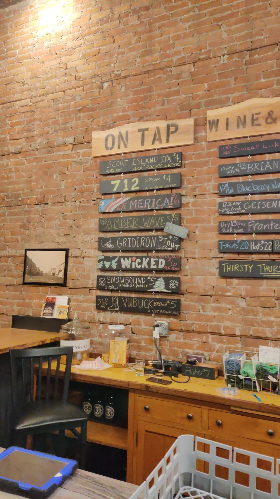 Rock River Brewing Company Menu