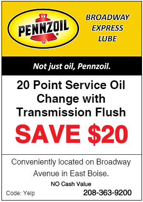 Broadway Express Lube - PENNZOIL 10 Minute Oil Change Center