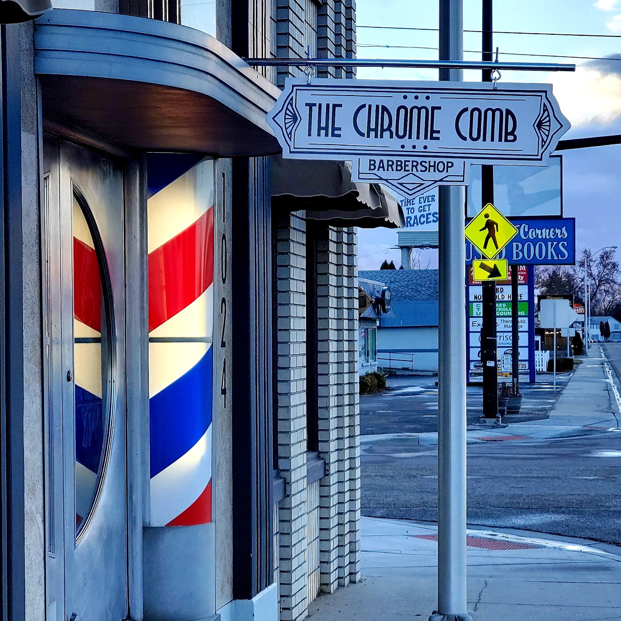 Chrome Comb Barbershop