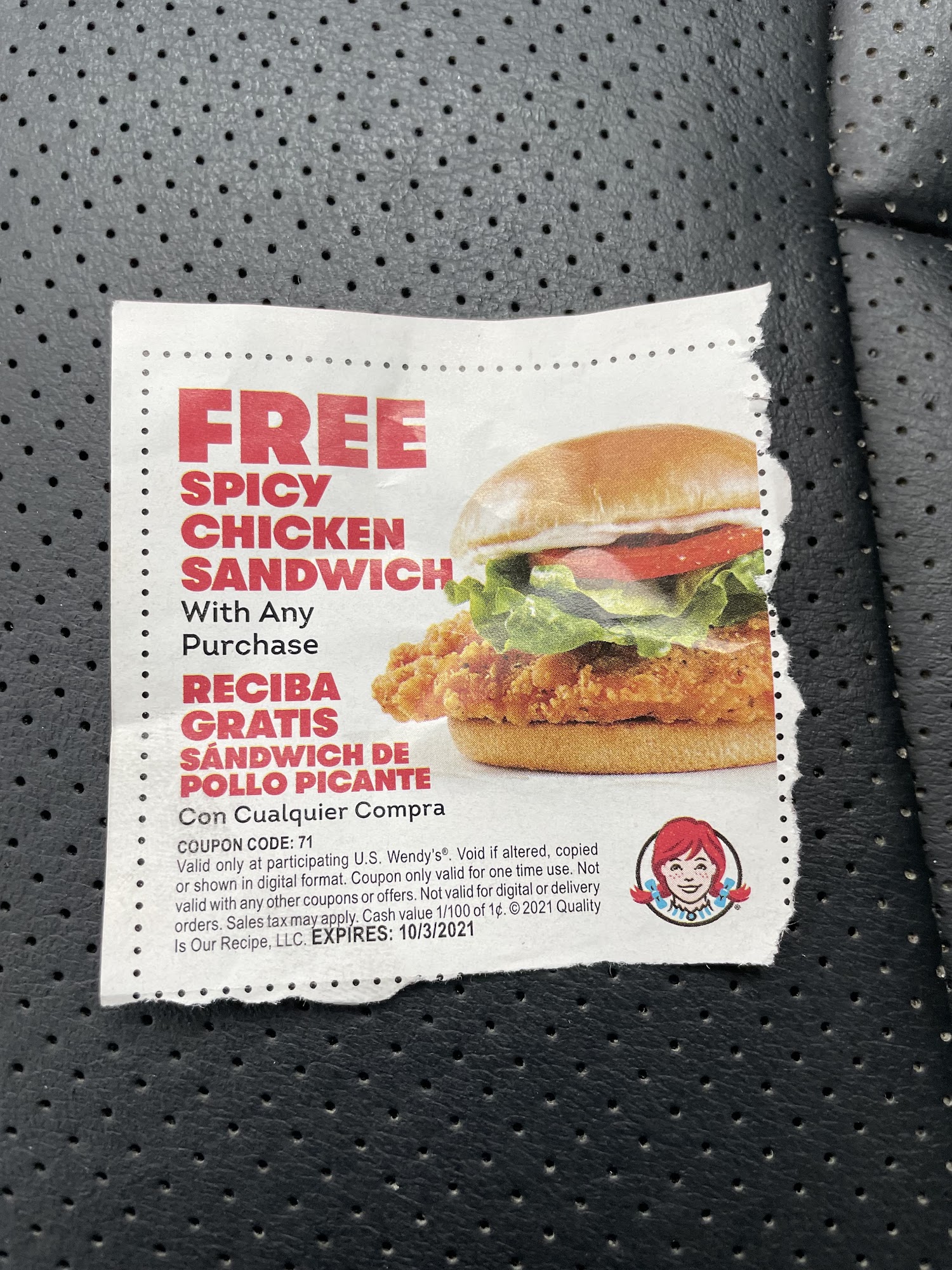 Wendy's Menu