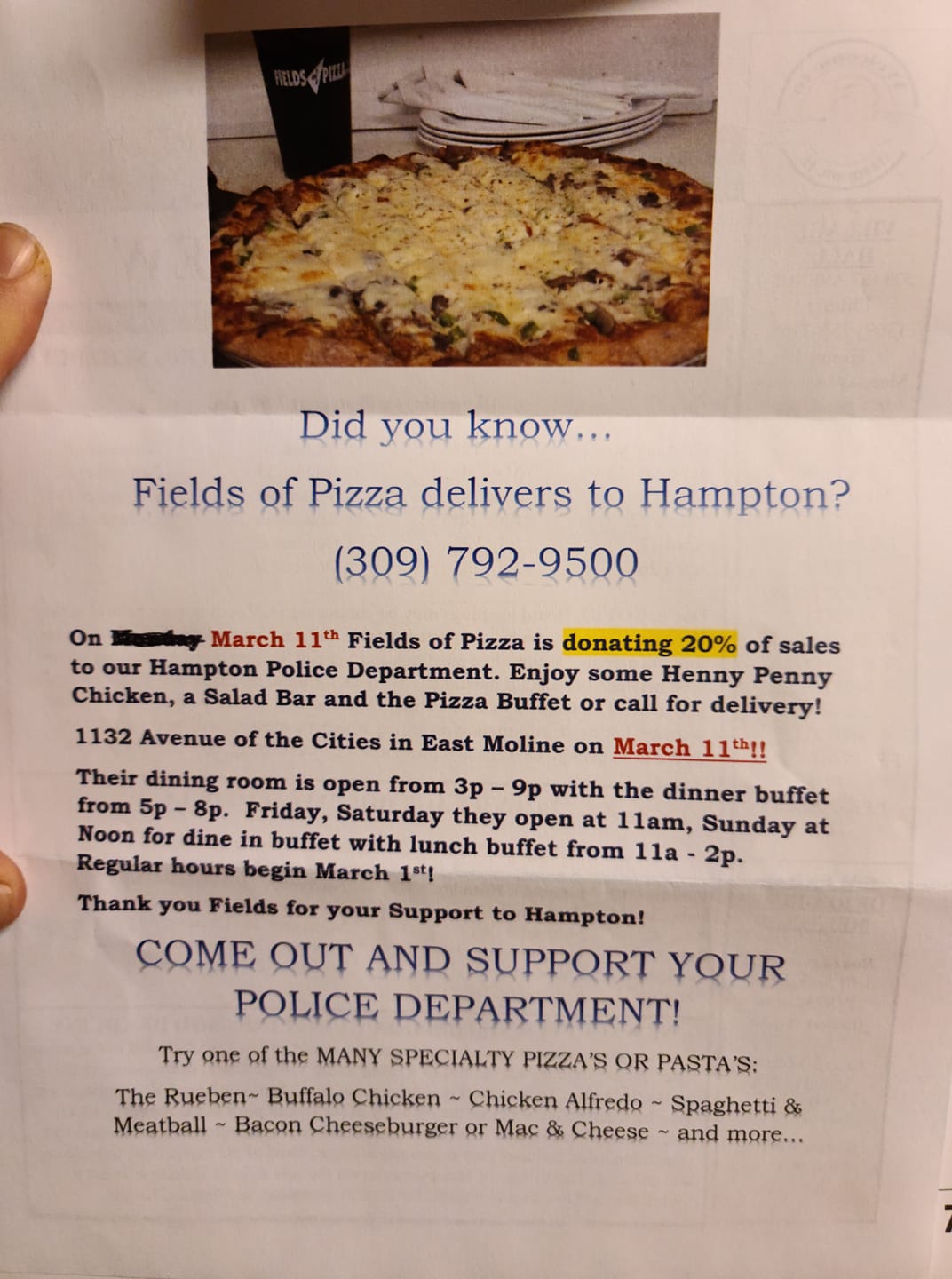 Photo credit: Facebook