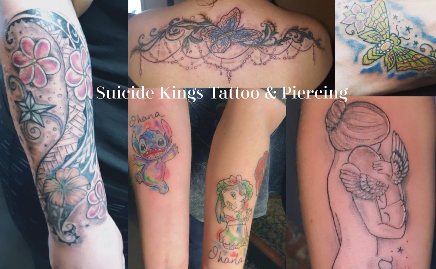 Suicide Kings Tattoo & Piercing 6251 Iola Ln, Farina Illinois 62838