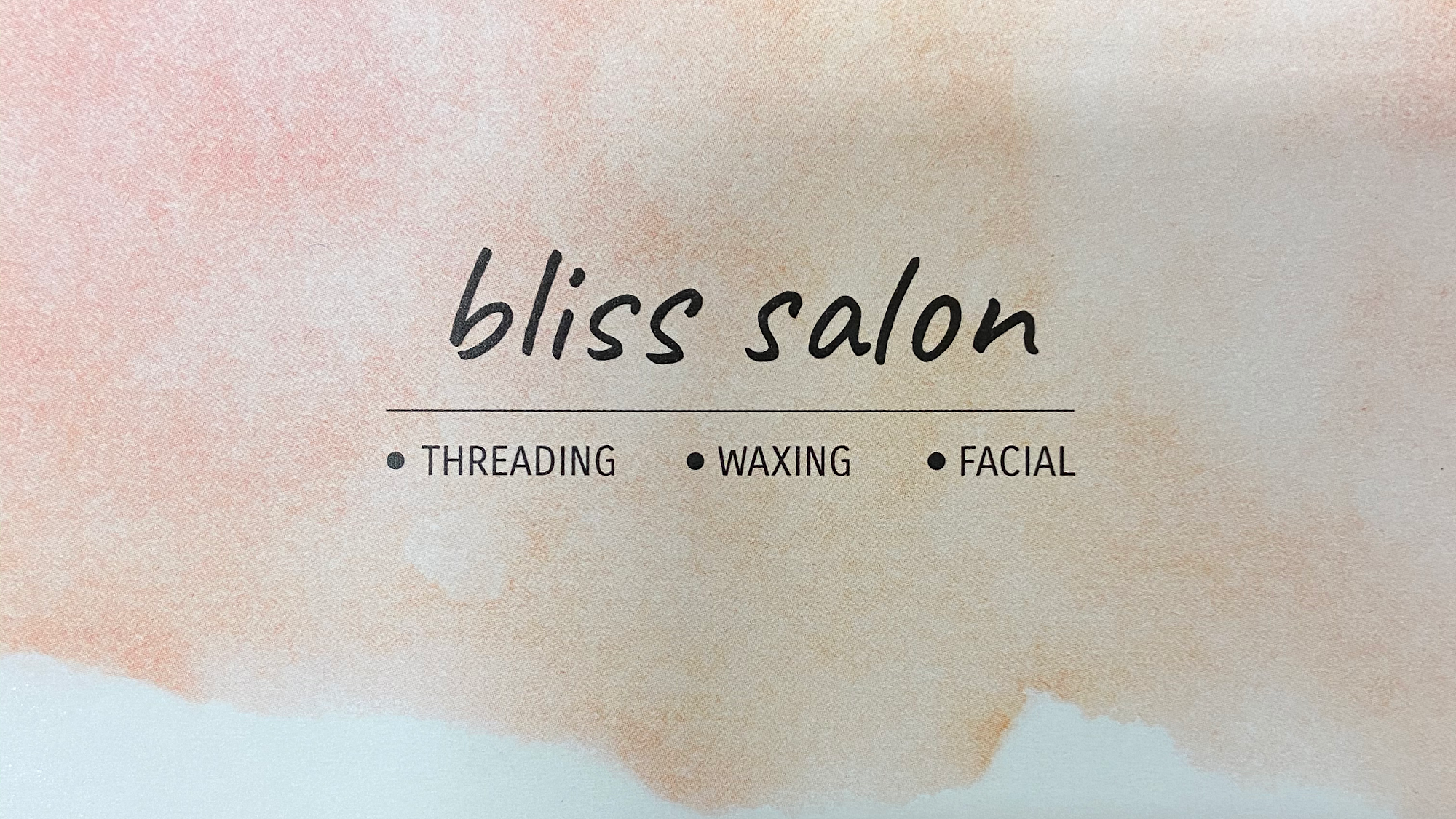 Bliss salon (threading)