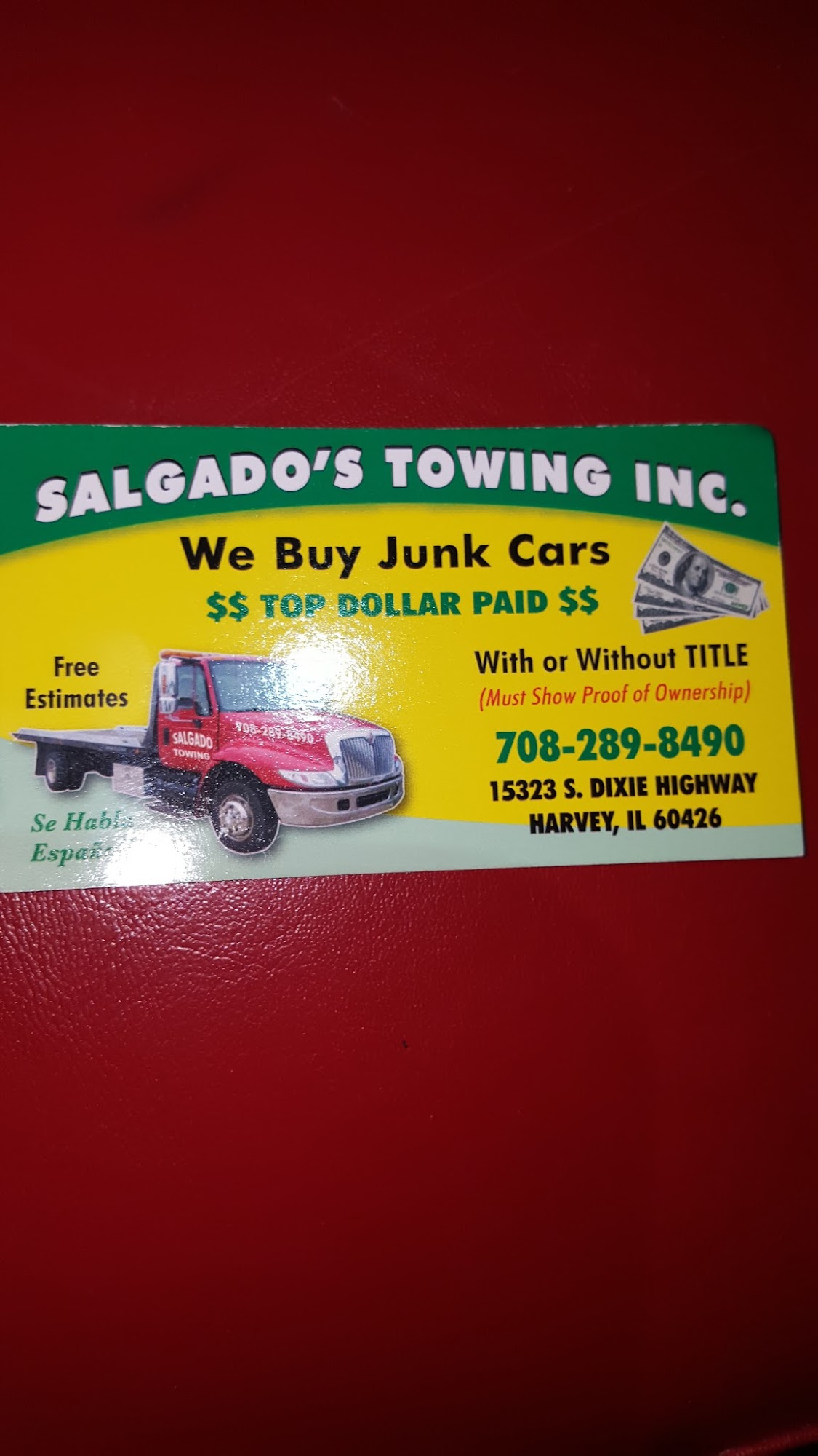 Salgado's Towing