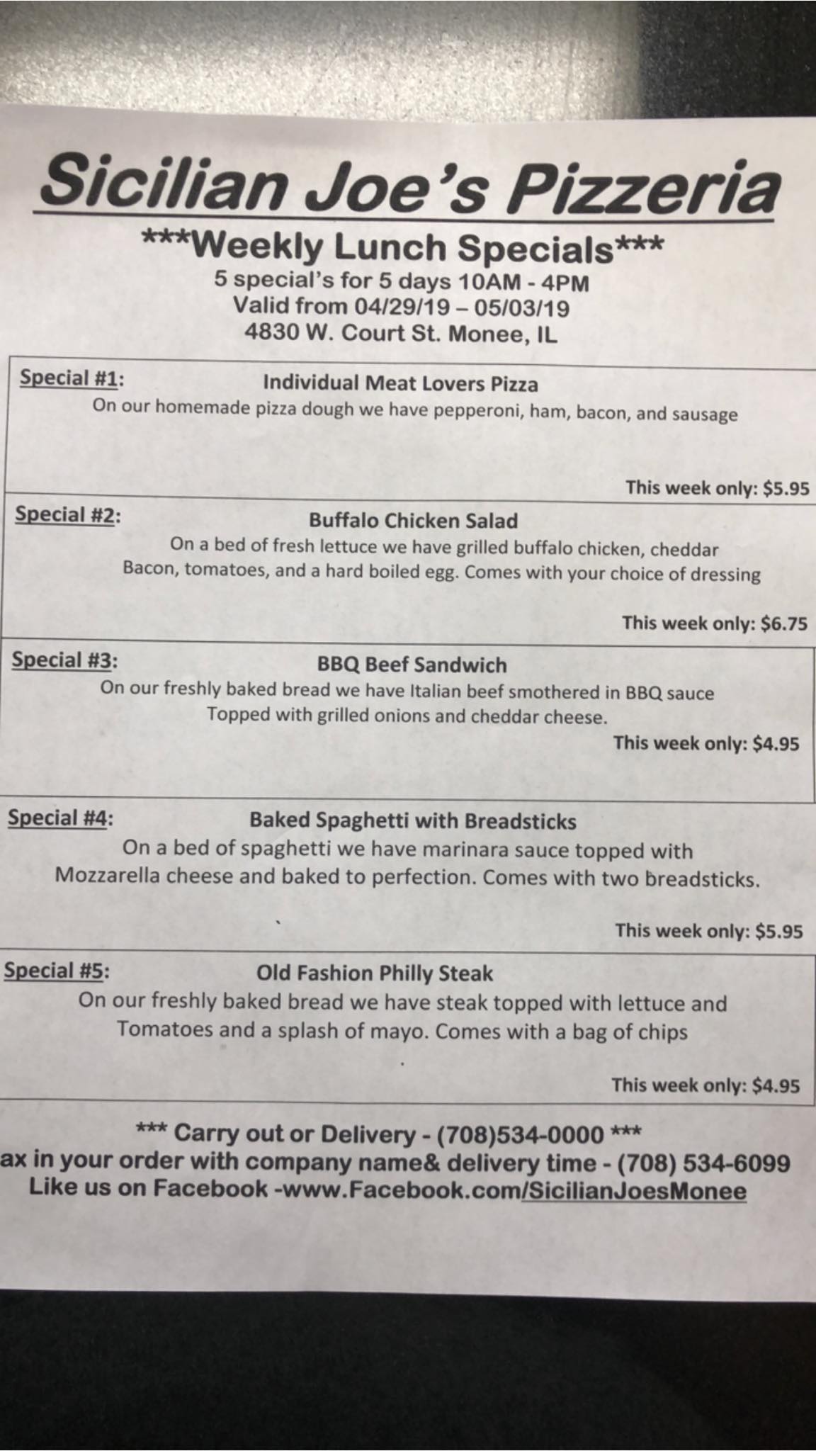 Photo credit: Facebook