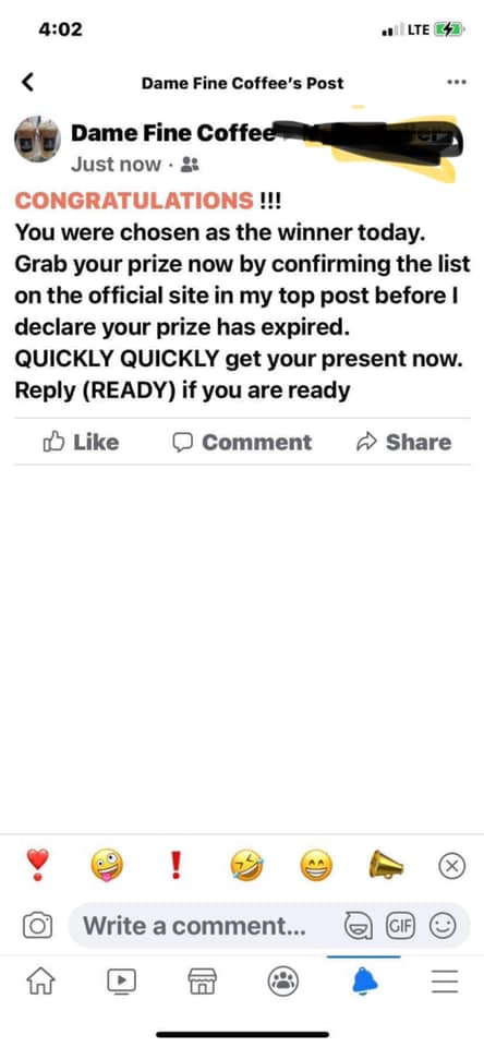 Photo credit: facebook