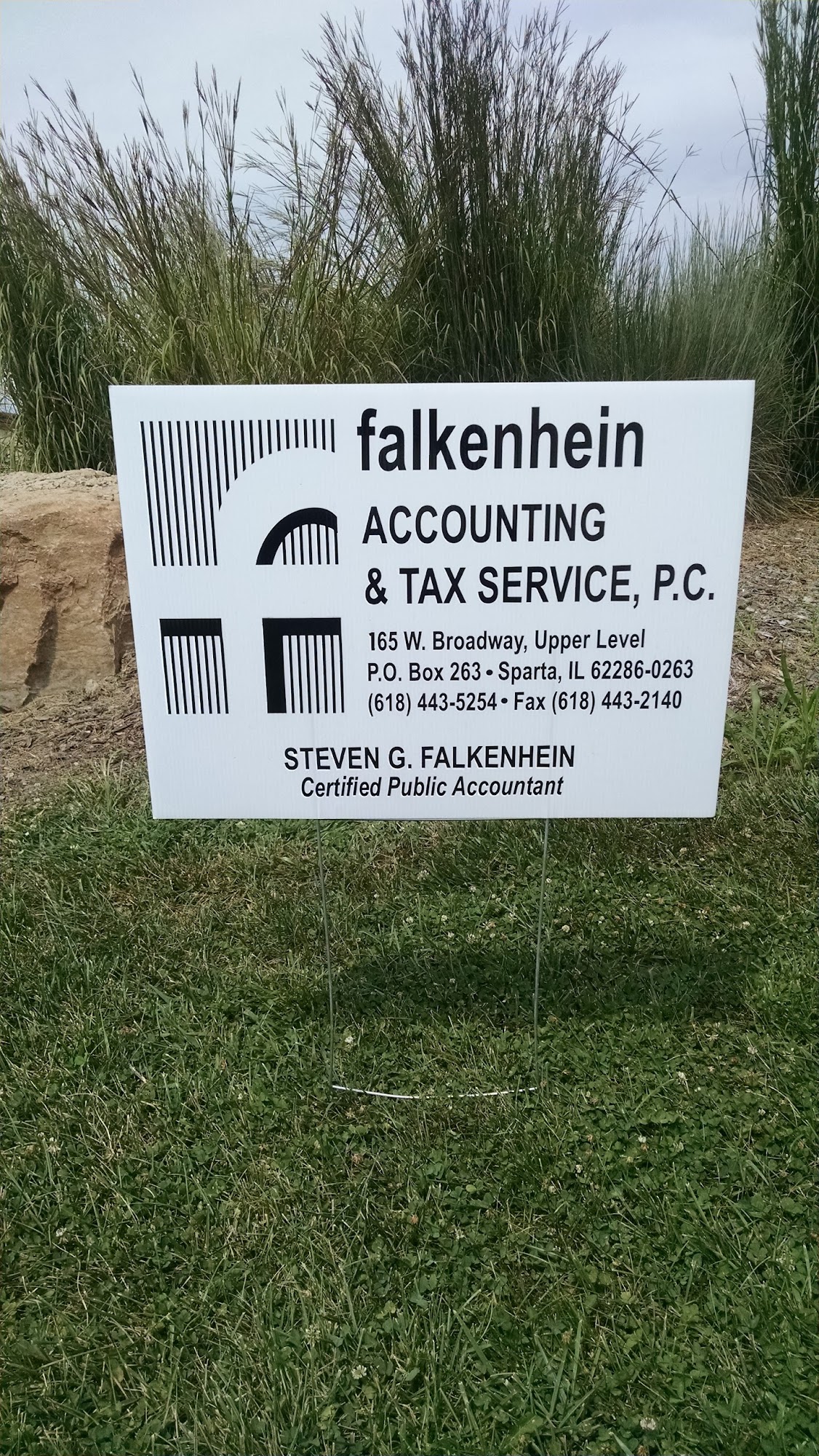 Falkenhein Accounting & Tax 165 W Broadway St, Sparta Illinois 62286