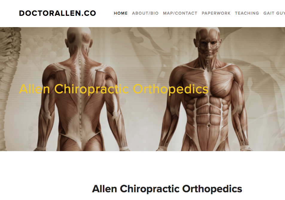 Allen Chiropractic Orthopedics
