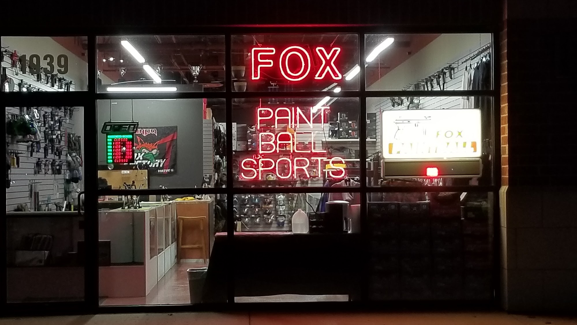Fox Paintball Store and Field Offices