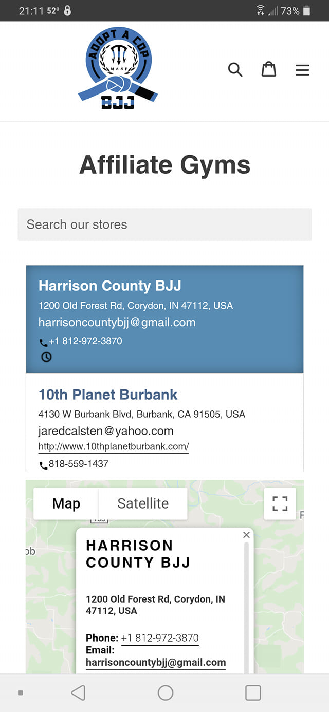 Harrison County Brazilian Jiu-Jitsu 1200 Old Forest Rd NW, Corydon Indiana 47112