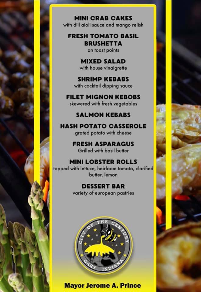 Marquette Park Concession Stand Menu