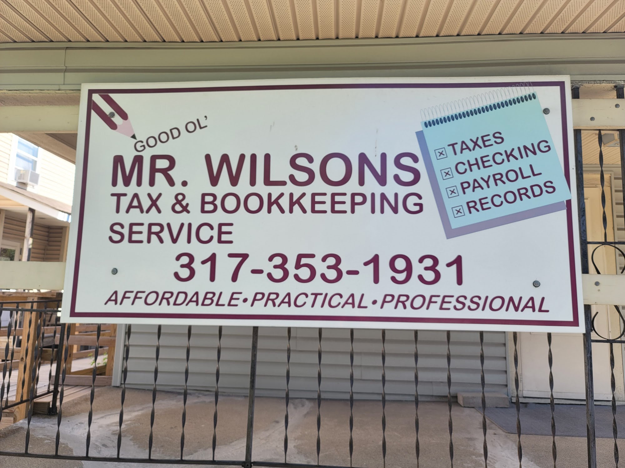 Mr Wilson's Tax & Bookkeeping Services