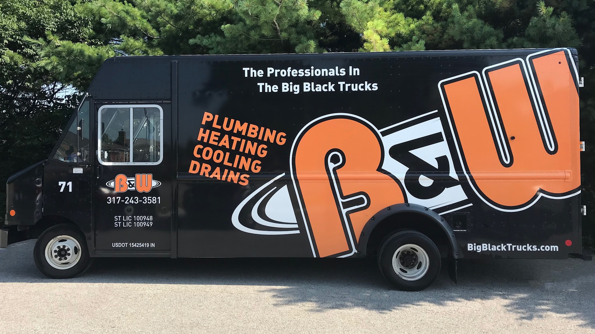 B&W Plumbing Heating Cooling and Drains