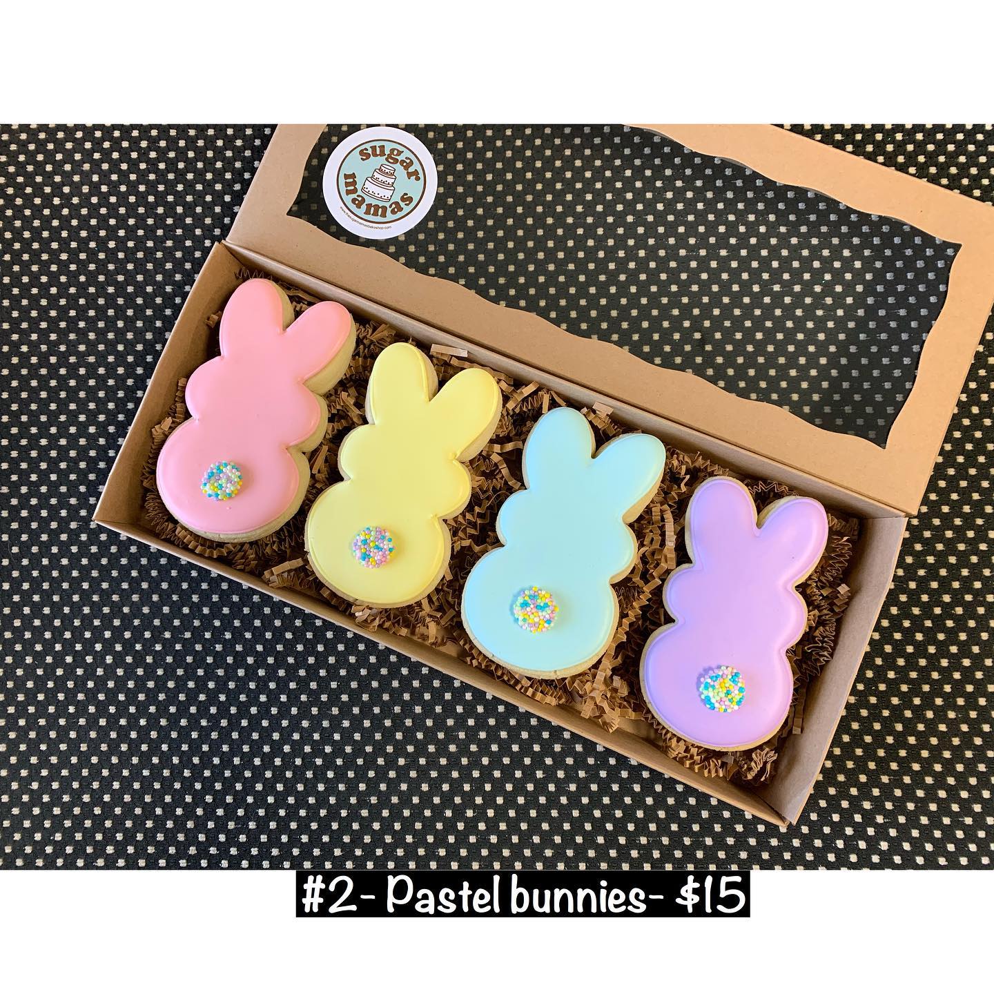 The Sugar Mamas Bakeshop Menu