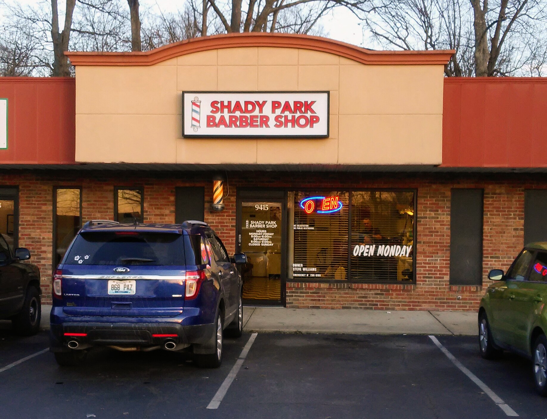 Shady Park Barber Shop