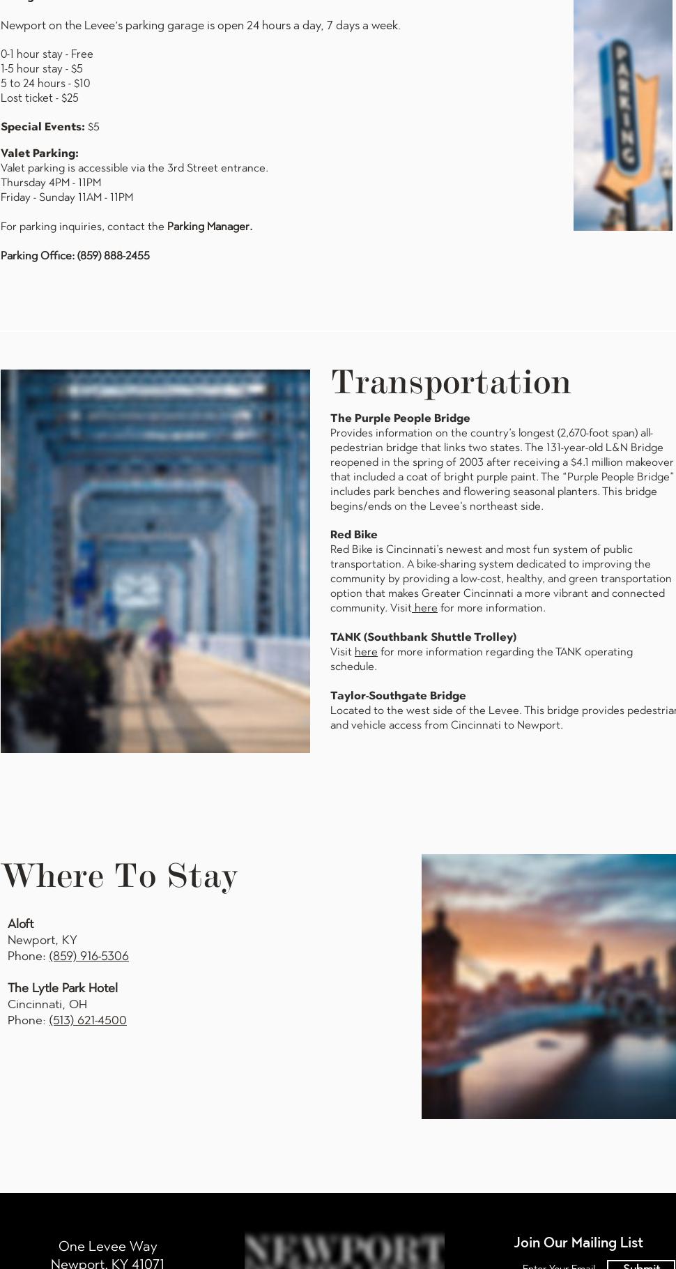 Bridgeview Box Park Menu