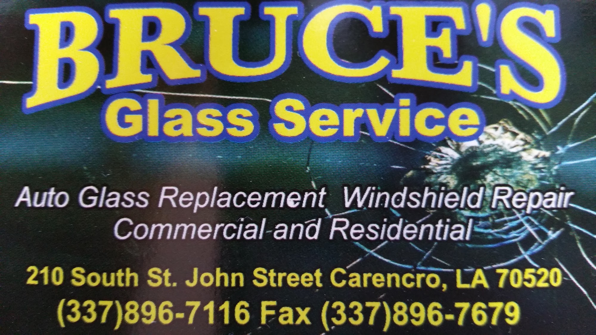 Bruce's Glass Service