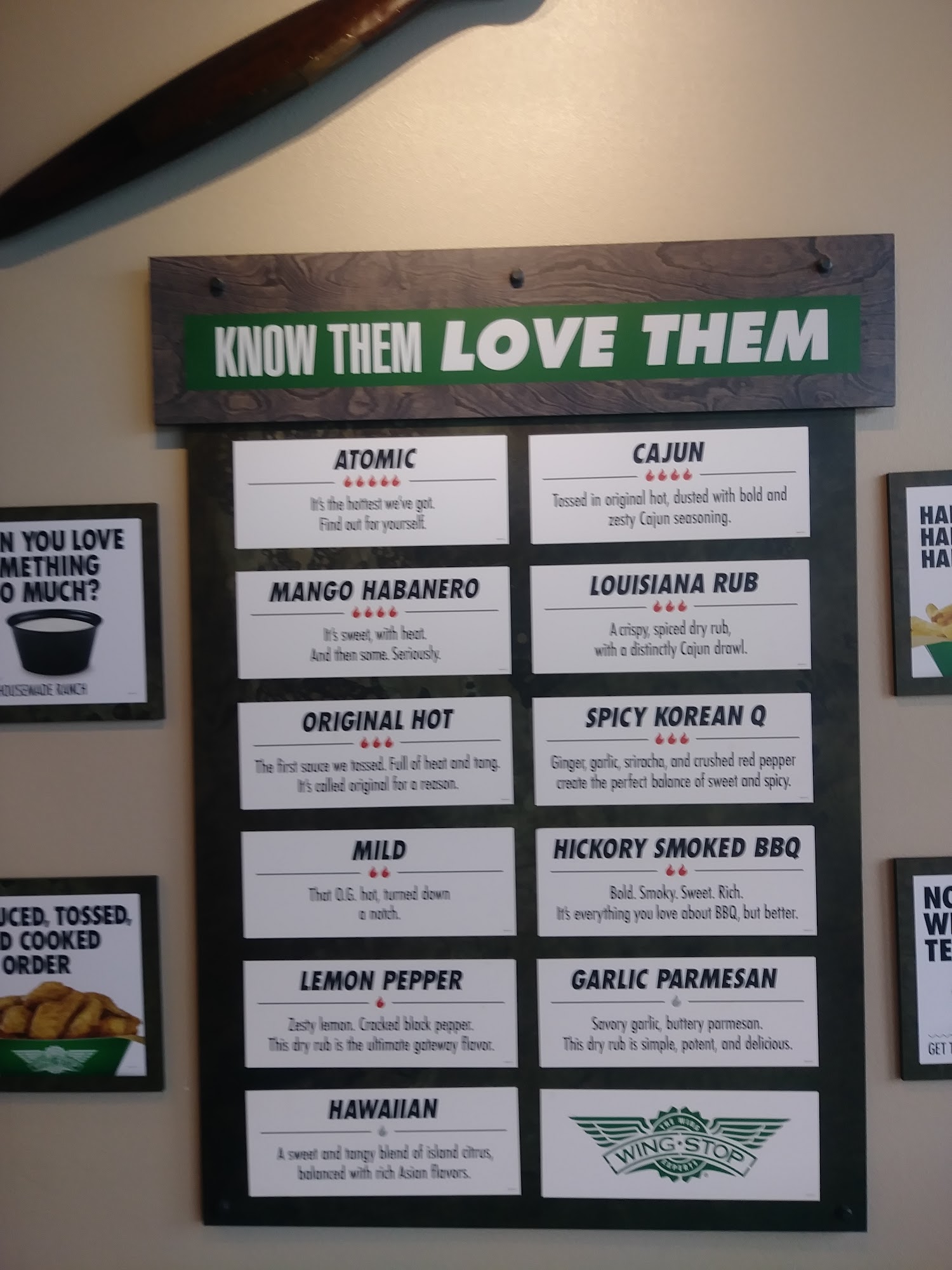 Wingstop Menu