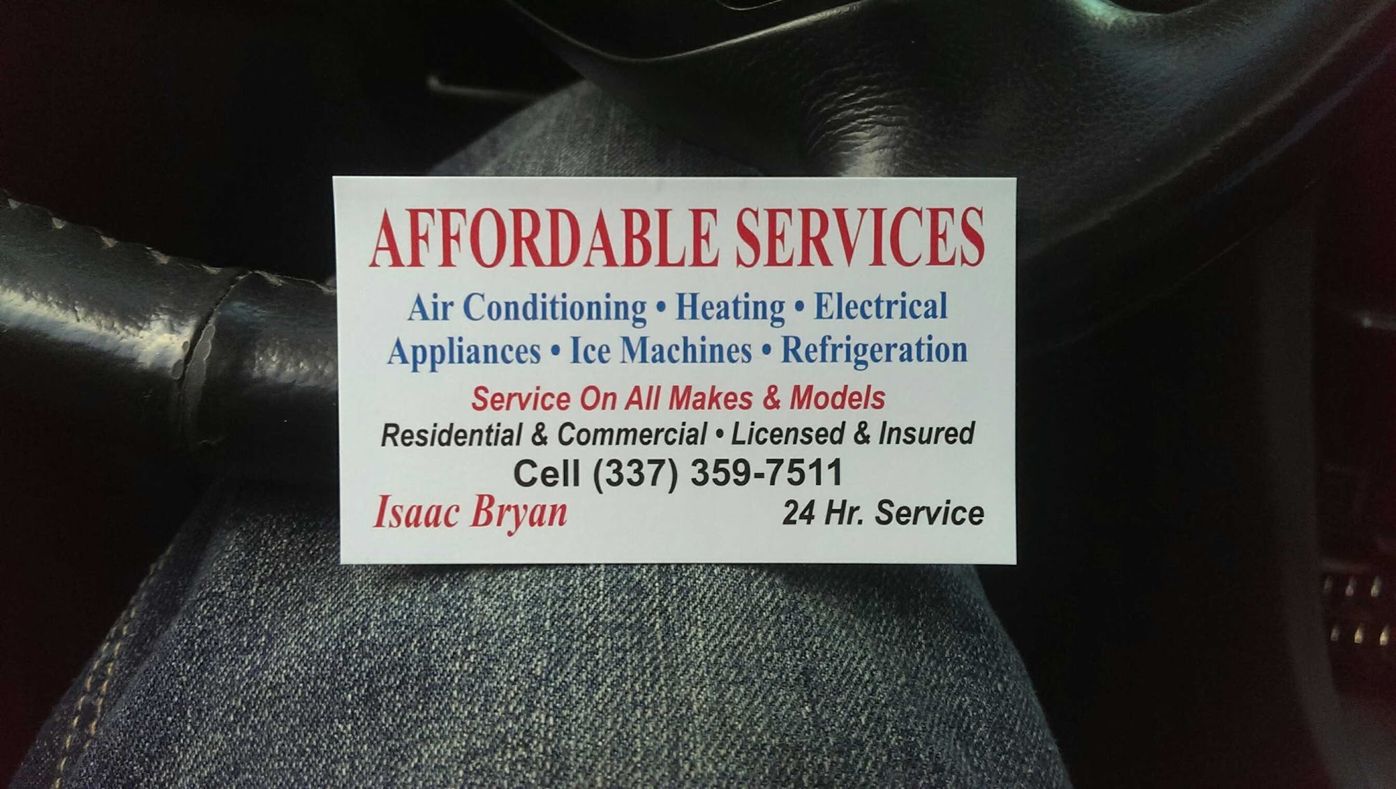 Isaac's Affordable Services LLC