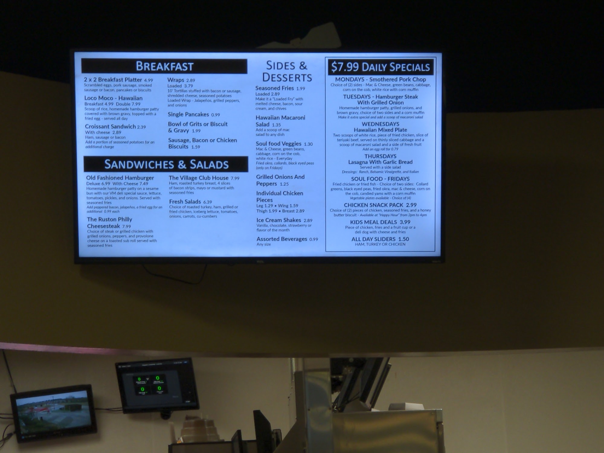 Village Market Deli Menu