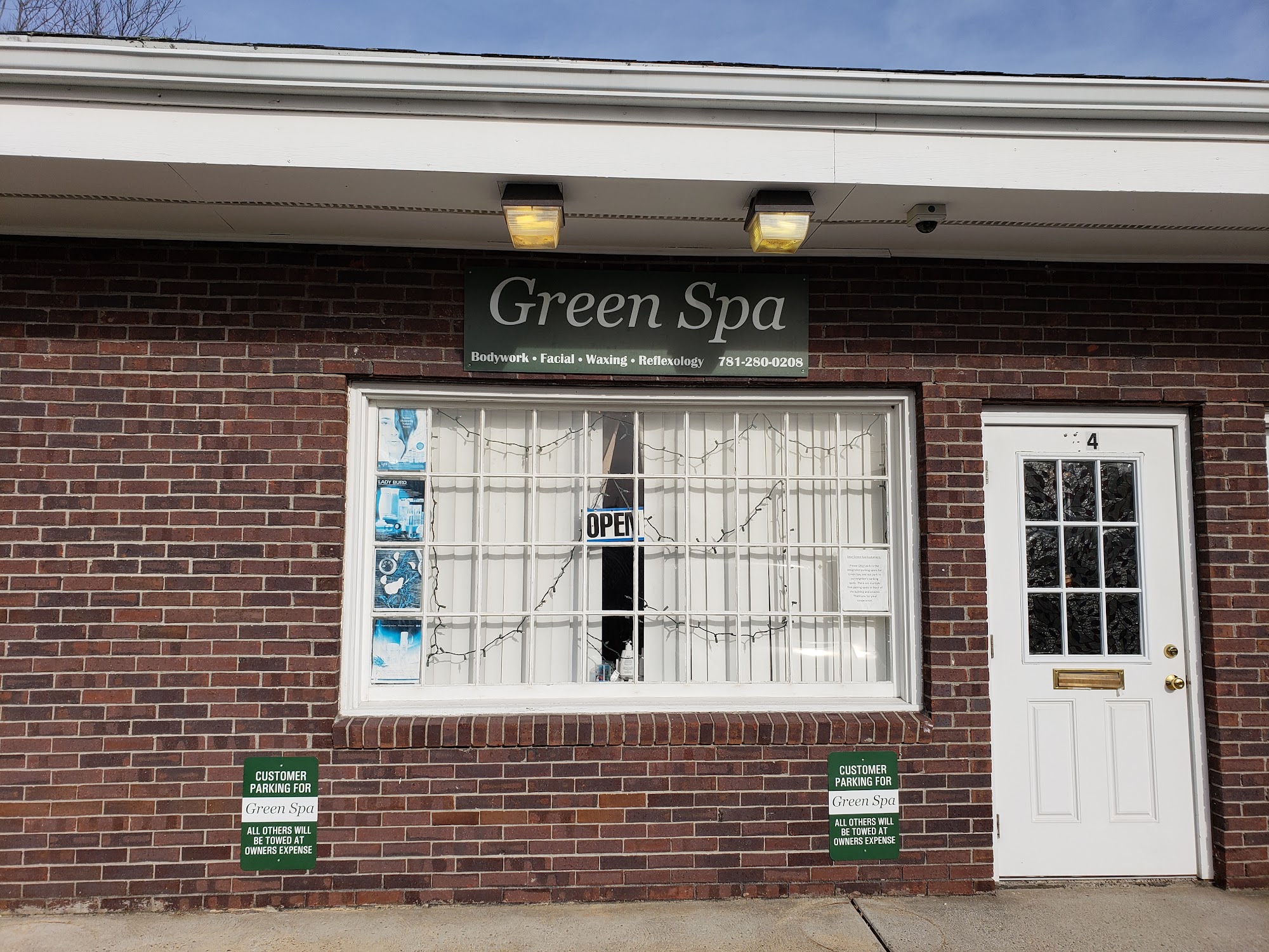 Green Spa 5 Shawsheen Ave STE 4, Bedford Massachusetts 01730