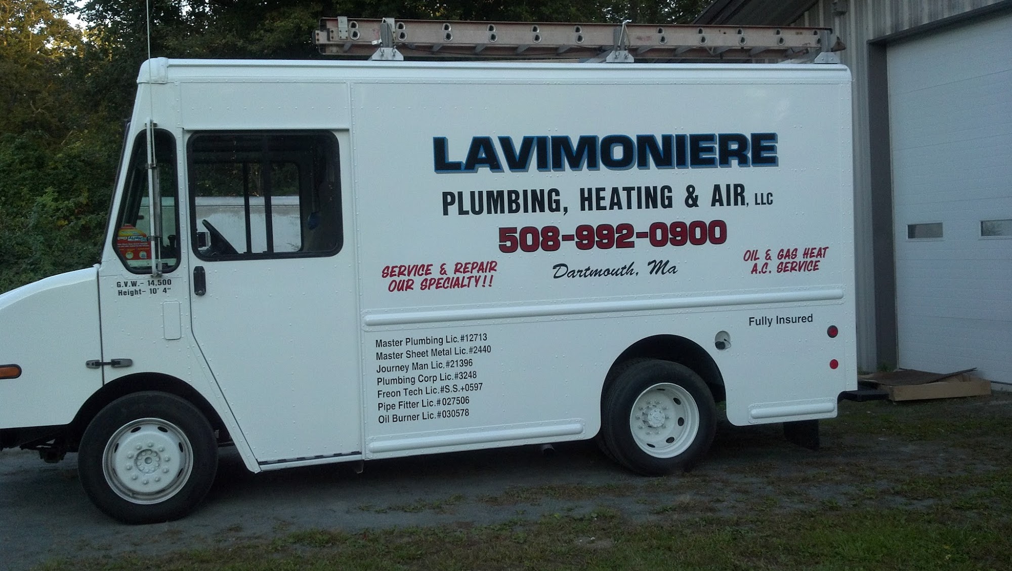 Lavimoniere Plumbing Heating & Air LLC