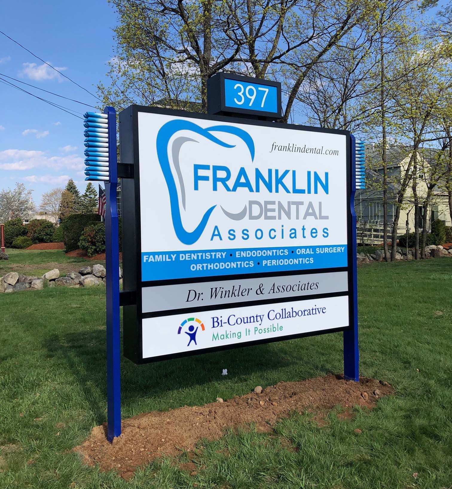 Franklin Dental Associates: Dr. Daniel Winkler, Dr. Harrison Mackenzie, Dr. Lisa Hilpl