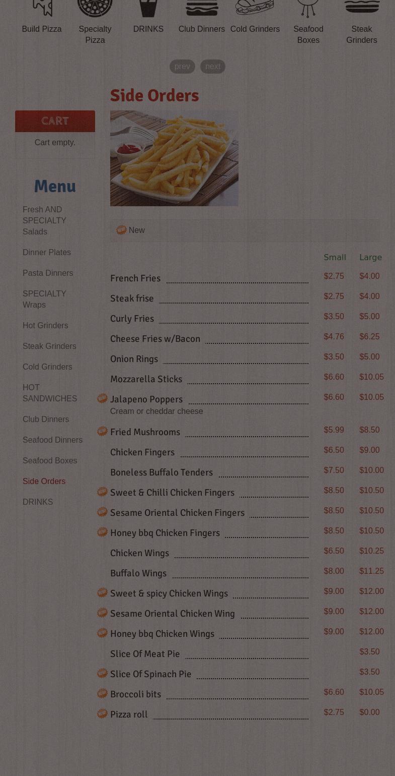 Pizza Express & Roastbeef Menu