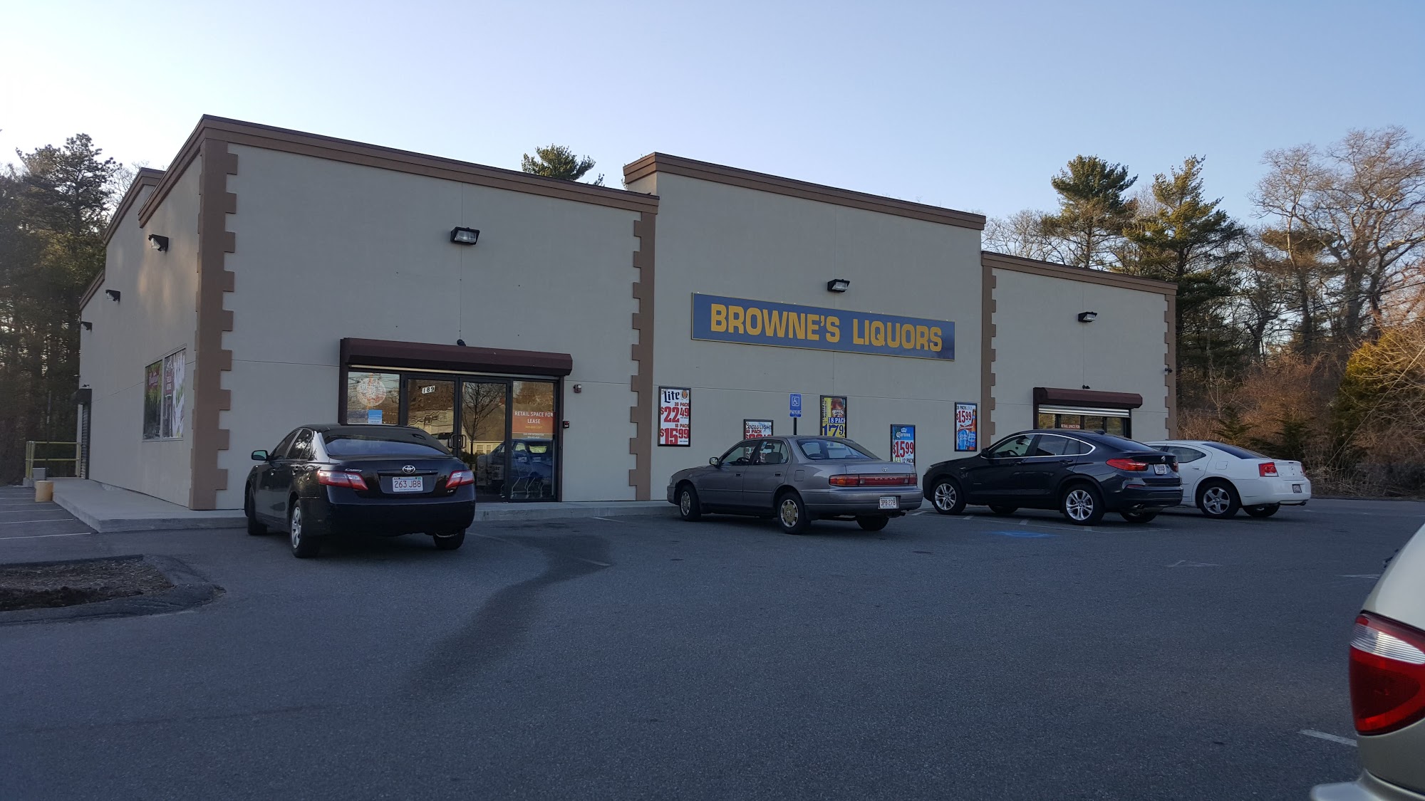 Browne's Package Store and Redemption center