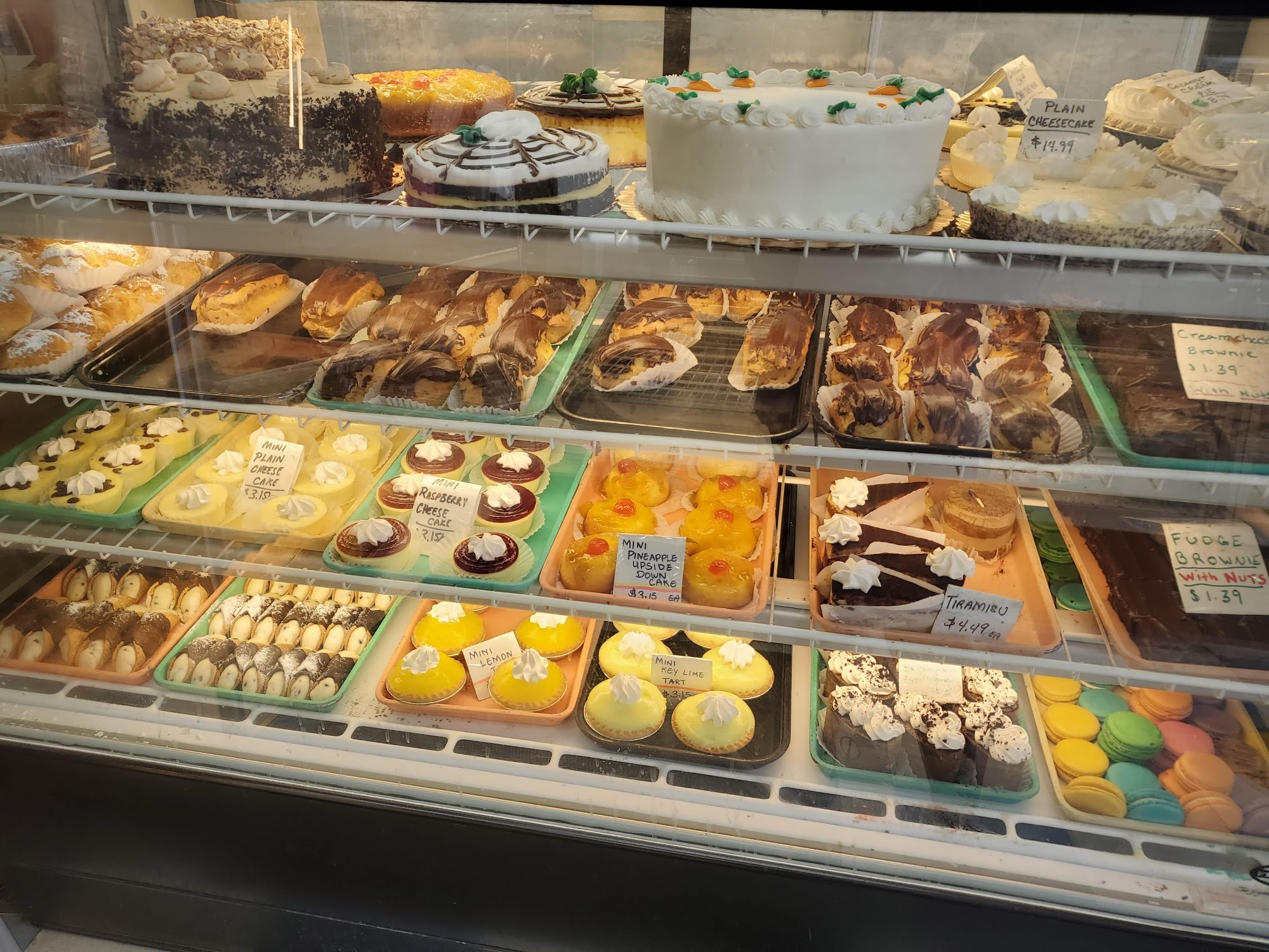 Woodmoor Pastry Shop Menu