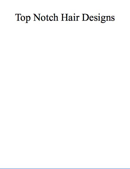 Top Notch Hair Designs 19 Cottage Rd, Belmont Maine 04952