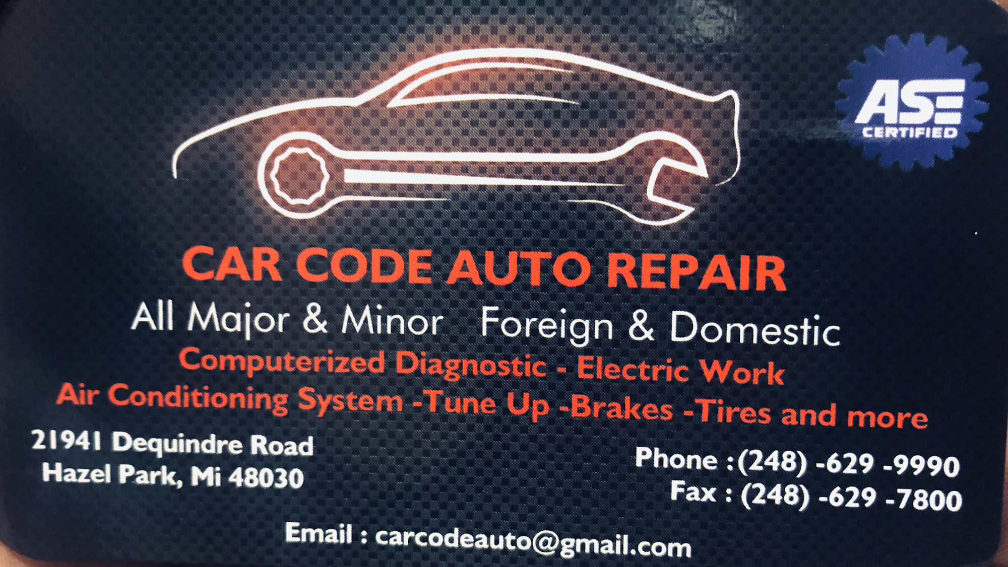 Car Code Auto Repair